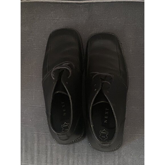 Next Boots Women Black Lace Size 41 ( US 8) Leather - Picture 3 of 8